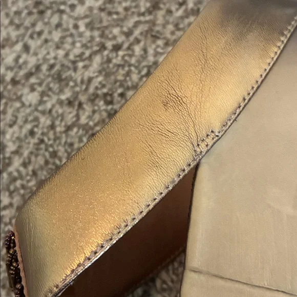 FitFlop Bronze Rumba Cha Cha Wedge Flip Flops Sandals SZ 8 - Picture 3 of 6